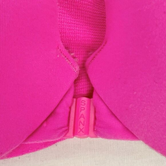 Spanx 34B Pink Bra‑llelujah Lightly Lined Full Coverage Front Clasp Underwire - Picture 2 of 5